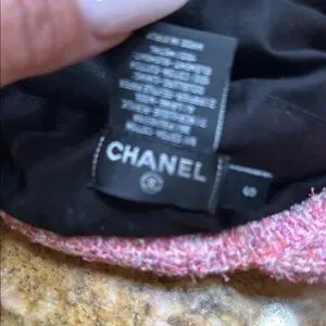 CHANEL | Accessories | Chanel Pink Textured Beret | Poshmark display picture 2